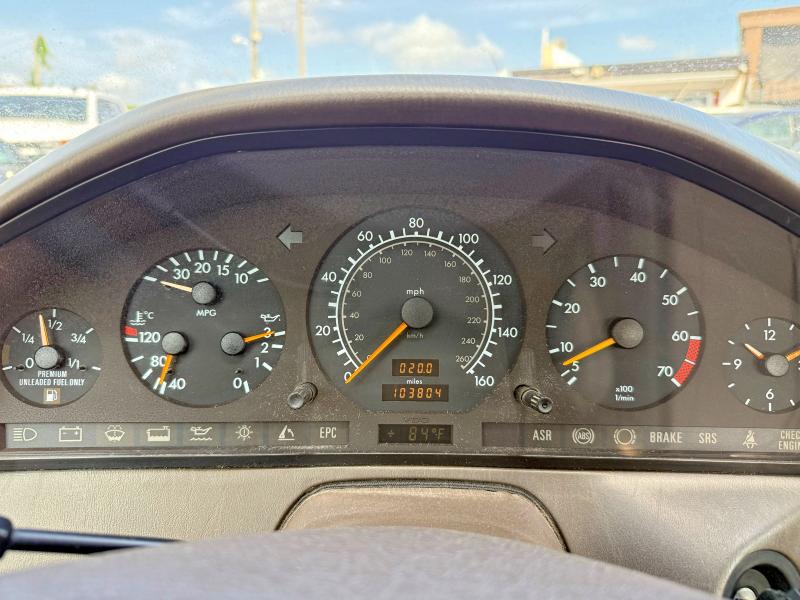1996 Mercedes-benz Sl-class VIN WDBFA67F2TF131418 COPART salvage auction — NORMAL WEAR, IN - CERTIFICATE OF TITLE (P), sold $4,150 on 2026-07-23 (photo 8)