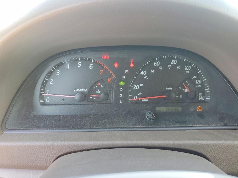2002 Toyota Camry VIN JTDBE32K320069438 COPART salvage auction — REAR END, Ca - Salvage Certificate, sold $300 on 2026-07-31 (photo 9)