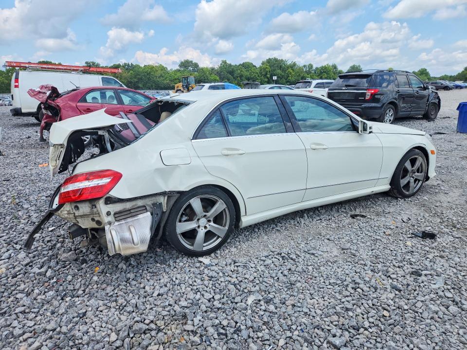 2010 Mercedes-benz E-class VIN WDDHF5GB2AA212308 COPART salvage auction — REAR END, AL - CERT OF TITLE-SALVAGE TITLE (P), sold $175 on 2026-07-21 (photo 3)