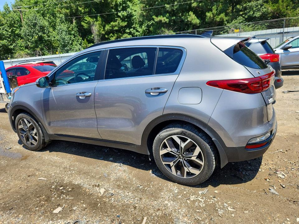 2022 Kia Sportage VIN KNDPN3AC4N7009275 COPART salvage auction — REAR END, Va - Cert Of Title - Salvage, sold $1,850 on 2026-07-21 (photo 2)