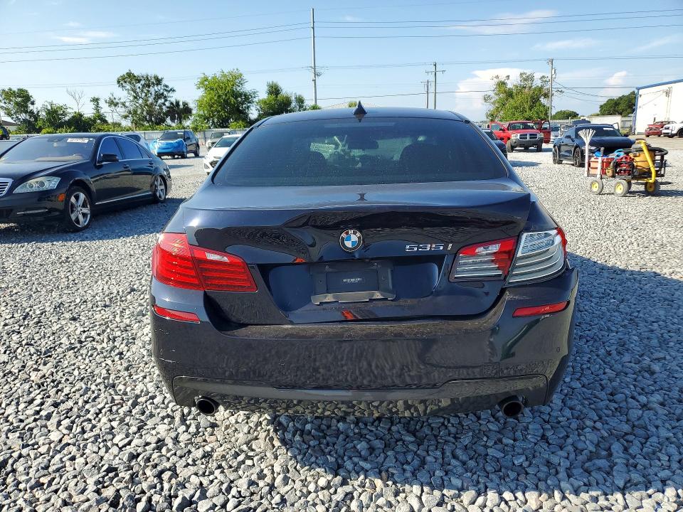 2015 BMW VIN WBA5B1C50FG128667 COPART salvage auction — REAR END, Fl - Cert Of Ttl-Rebuilt&Slvg Rbld, sold $5,300 on 2026-07-14 (photo 6)