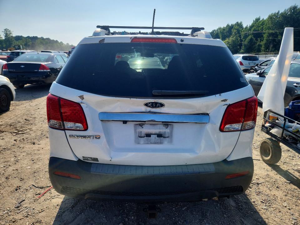 2013 Kia VIN 5XYKT4A67DG394896 COPART salvage auction — REAR END, Salvage Title, sold $725 on 2026-07-14 (photo 6)