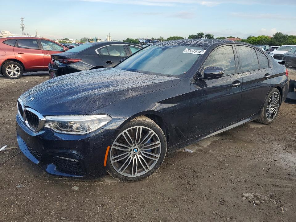 2018 BMW 5er VIN WBAJE7C54JG891602 — COPART salvage auction photo