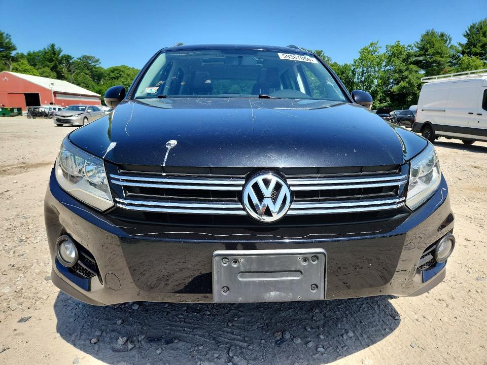 2013 Volkswagen Tiguan VIN WVGBV3AX8DW074661 COPART salvage auction — VANDALISM, Ma - Cert Of Title-Reconstrctd Coll, sold $600 on 2026-07-27 (photo 5)