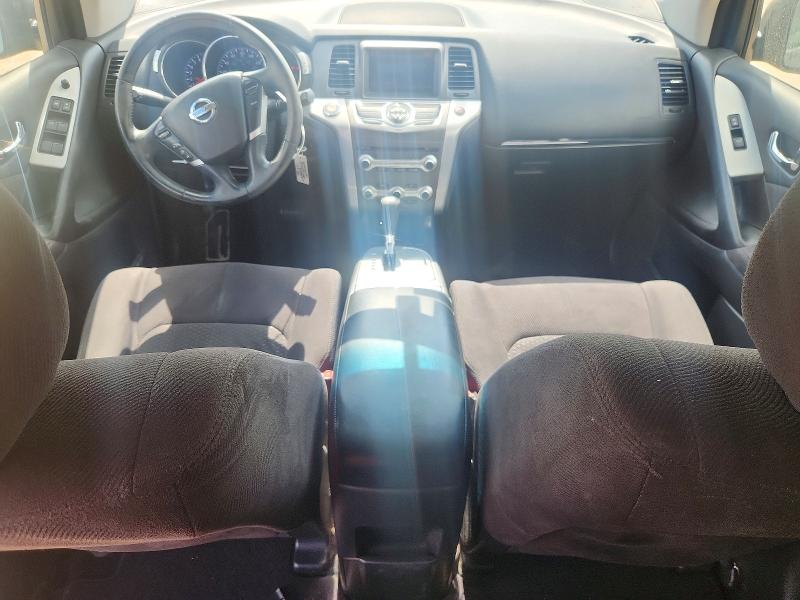 2012 Nissan Murano VIN JN8AZ1MU0CW118875 COPART salvage auction — FRONT END, Tx - Salvage Vehicle Title, sold $625 on 2026-07-31 (photo 8)