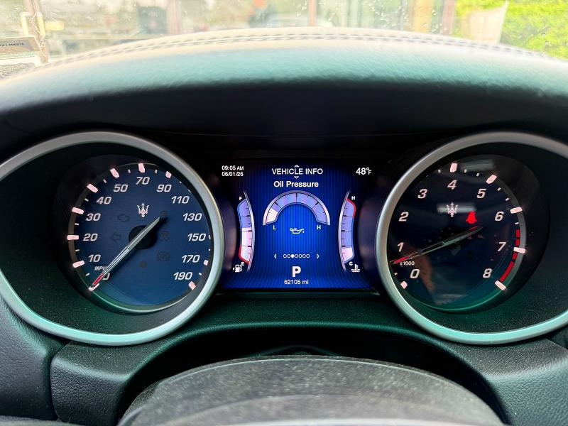 2016 Maserati Ghibli VIN ZAM57RTA1G1176310 COPART salvage auction — MINOR DENT/SCRATCHES, Ny - Certificate Of Title (P), sold $650 on 2026-08-12 (photo 8)