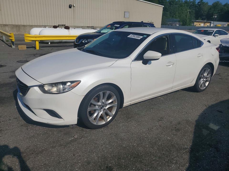 2016 Mazda 6 VIN JM1GJ1V50G1440567 COPART salvage auction — FRONT END, Ct - Certificate Of Title, sold $925 on 2026-07-30 (photo 1)