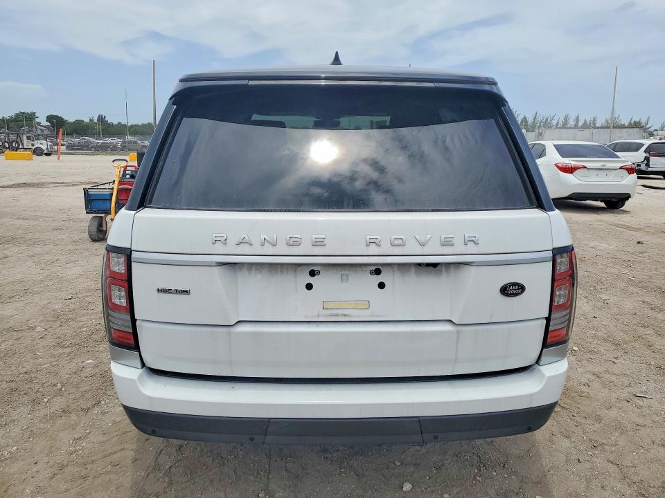 2017 Land rover RANGE ROVER VIN SALGS2FK5HA344032 COPART salvage auction — MINOR DENT/SCRATCHES, Mt - Certificate Of Title, sold $9,100 on 2026-07-28 (photo 6)