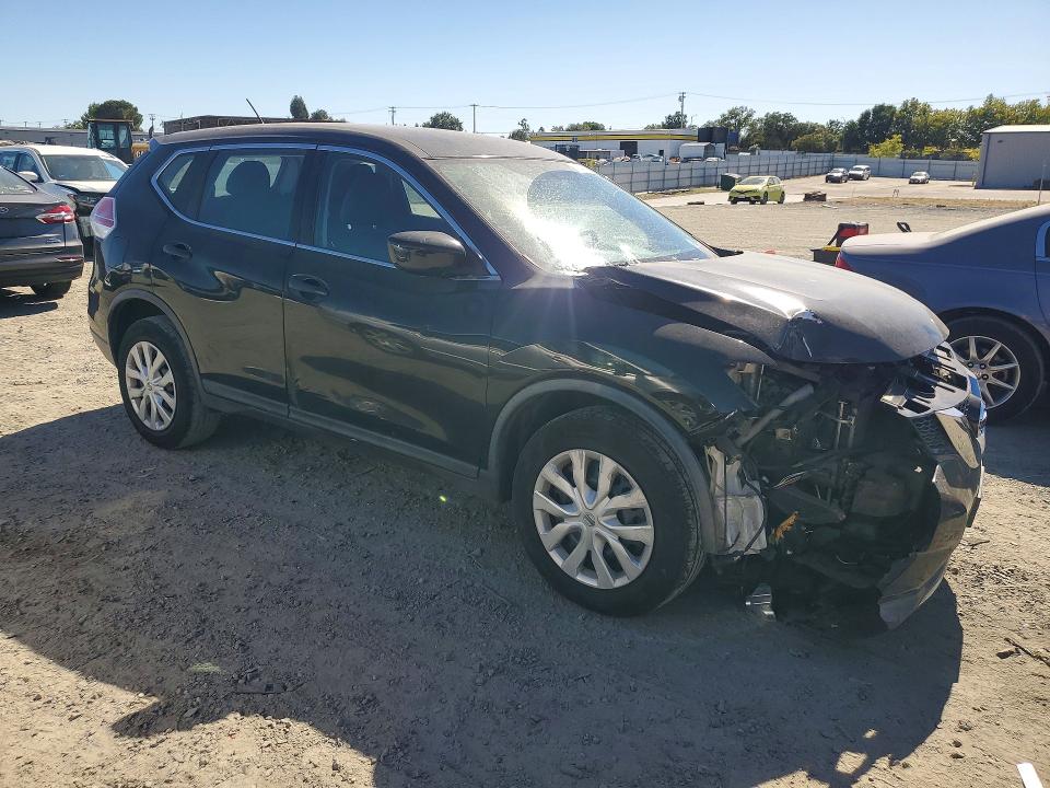 2016 Nissan Rogue VIN KNMAT2MT2GP682988 COPART salvage auction — FRONT END, Ca - Salvage Certificate, sold $775 on 2026-07-23 (photo 4)