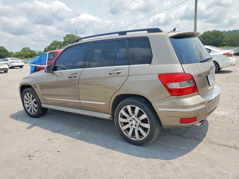 2010 Mercedes-benz Glk-class VIN WDCGG8HB1AF304509 COPART salvage auction — MINOR DENT/SCRATCHES, MT - CERTIFICATE OF TITLE, sold $875 on 2026-08-10 (photo 2)