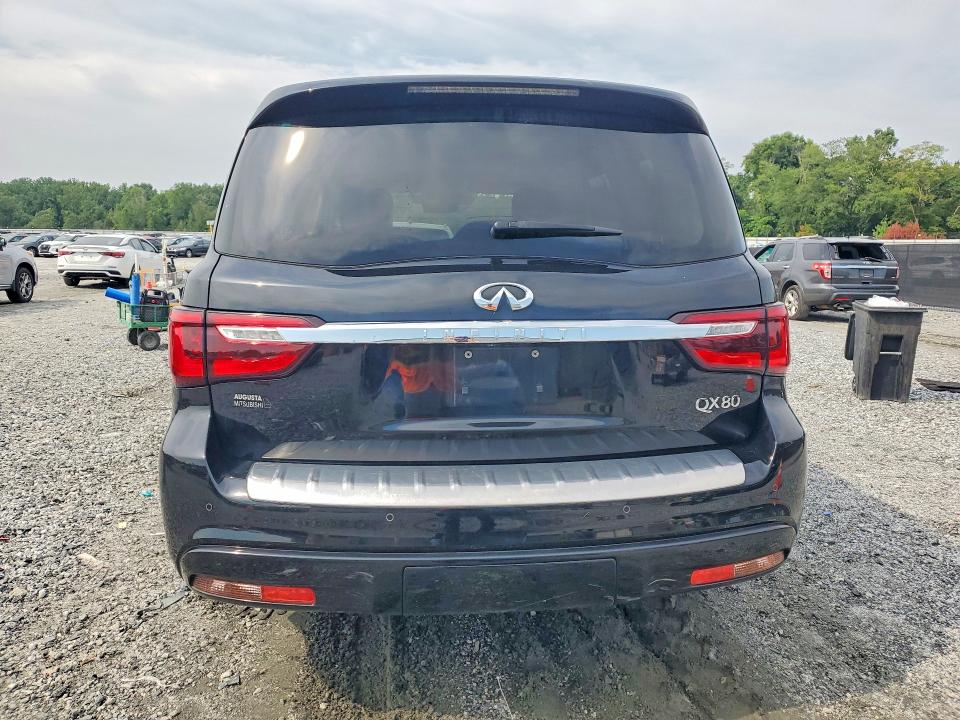 2021 Infiniti Qx80 VIN JN8AZ2AF9M9716958 COPART salvage auction — MINOR DENT/SCRATCHES, Ga - Certificate Of Title (P), sold $11,600 on 2026-08-19 (photo 6)