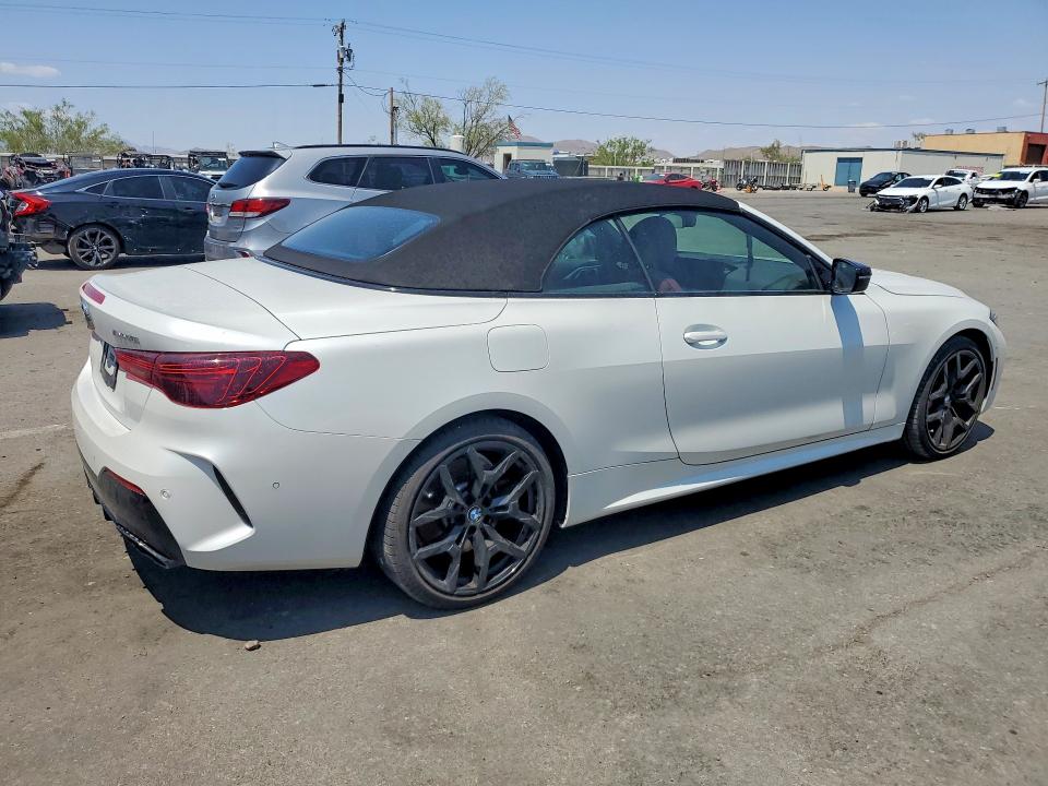 2025 BMW M4 VIN WBA73DB08SCU22591 COPART salvage auction — WATER/FLOOD, Tx - Salvage Title-Flood Damage, sold $26,250 on 2026-08-21 (photo 3)