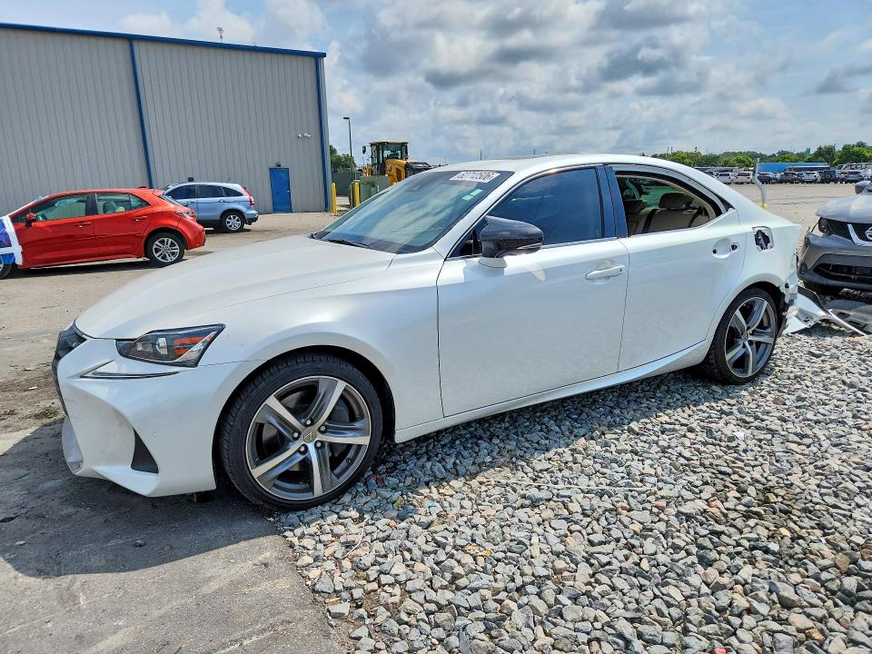 2020 Lexus Is VIN JTHDA1D21L5106561 — COPART salvage auction photo