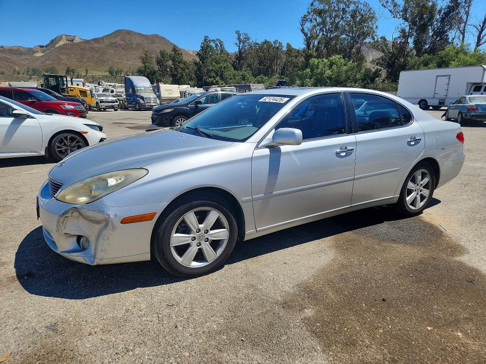 2005 Lexus ES VIN JTHBA30G055136710 COPART salvage auction — FRONT END, Ca - Dis/Dlr/Exp Only Clean Title, sold $350 on 2026-07-28 (photo 1)