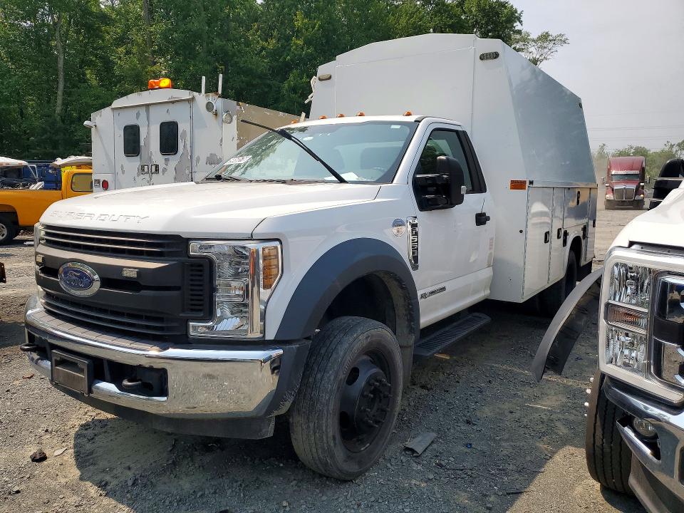 2019 Ford F-550 super duty VIN 1FDUF5GT7KDA19486 COPART salvage auction — MECHANICAL, MD - CERTIFICATE OF TITLE (P), sold $11,000 on 2026-07-20 (photo 1)