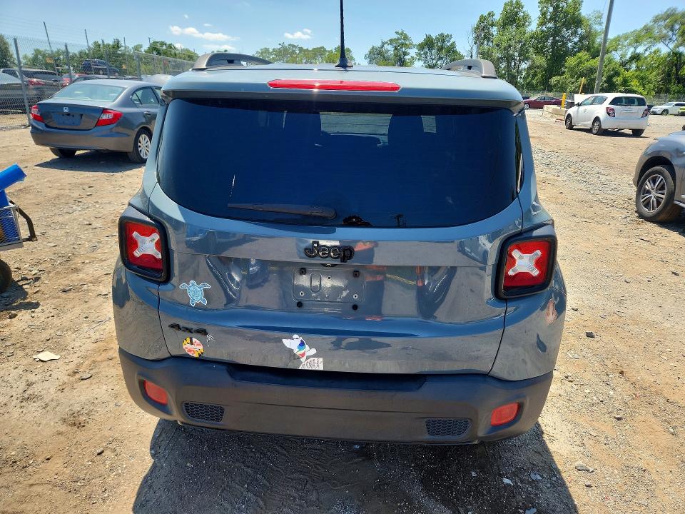 2017 Jeep Renegade VIN ZACCJBBB1HPF84936 COPART salvage auction — SIDE, MT - CERTIFICATE OF TITLE, sold $1,250 on 2026-08-20 (photo 6)