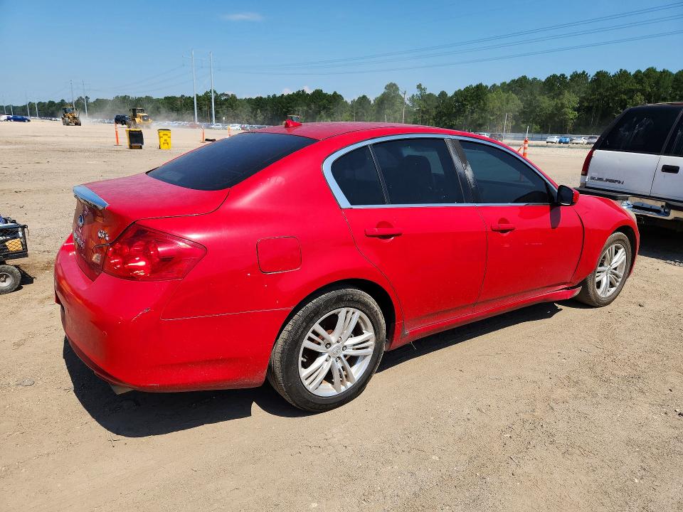 2011 Infiniti G37 VIN JN1CV6AR1BM402610 COPART salvage auction — SIDE, AZ - CERTIFICATE OF TITLE, sold $2,265 on 2026-07-10 (photo 3)
