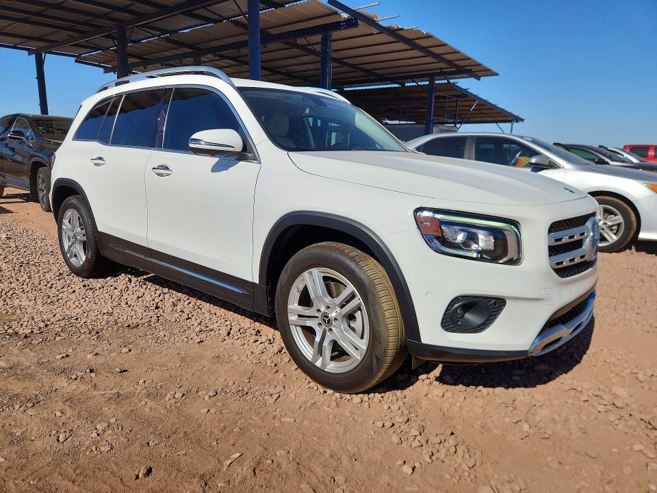 2022 Mercedes-benz Glb-class VIN W1N4M4HB9NW231205 COPART salvage auction — SIDE, Az - Cert Of Title - Salvage, sold $7,200 on 2026-07-28 (photo 4)