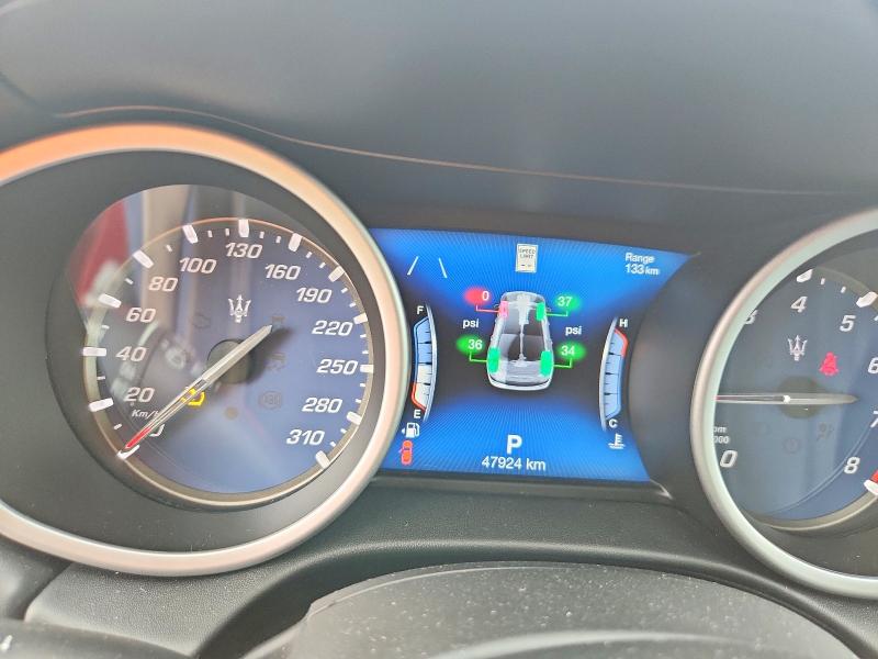 2018 Maserati Ghibli VIN ZAM57YTS0J1278529 COPART salvage auction — FRONT END, Qc - Gravement Accidente, sold $11,600 on 2026-08-04 (photo 9)