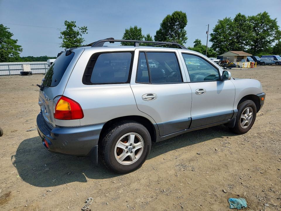 2001 Hyundai Santa fe VIN KM8SC83D81U110247 COPART salvage auction — MINOR DENT/SCRATCHES, NJ - CERTIFICATE OF TITLE, sold $550 on 2026-07-20 (photo 3)