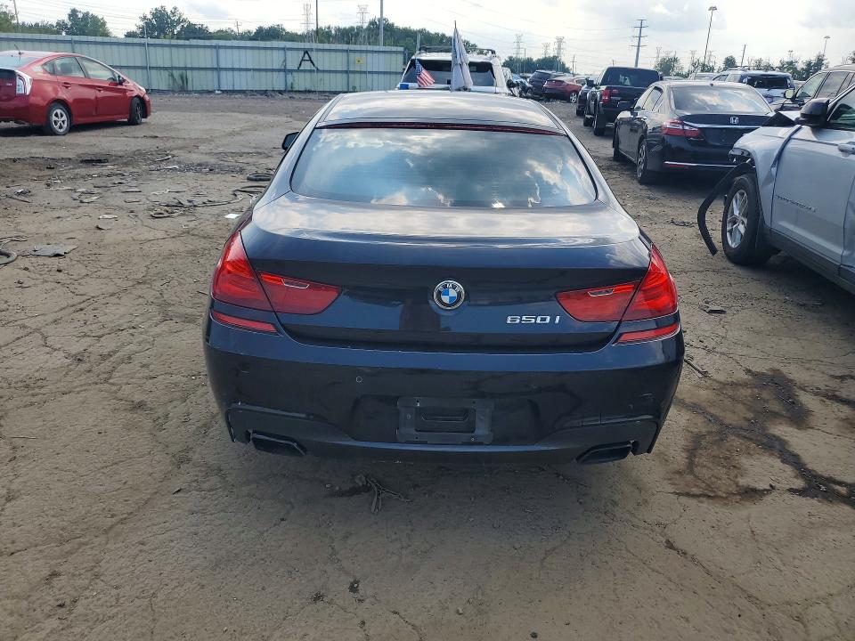 2014 BMW VIN WBA6B2C5XED128816 COPART salvage auction — FRONT END, Mi - Cert Of Title-Rebuilt Salvage, sold $375 on 2026-07-31 (photo 6)