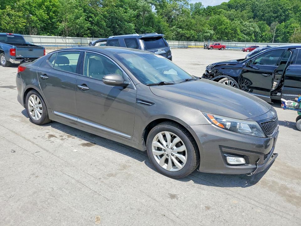 2015 Kia Optima VIN 5XXGN4A77FG399550 COPART salvage auction — REAR END, Pa - Certificate Of Salvage, sold $825 on 2026-07-16 (photo 4)
