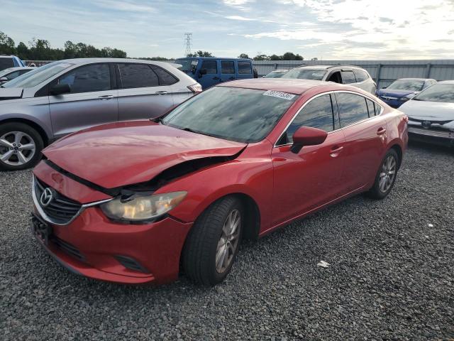 2015 Mazda 6 VIN JM1GJ1U53F1196266 COPART salvage auction — FRONT END, FL - CERT OF TITLE SLVG REBUILDABLE, sold $1,350 on 2026-07-10 (photo 1)