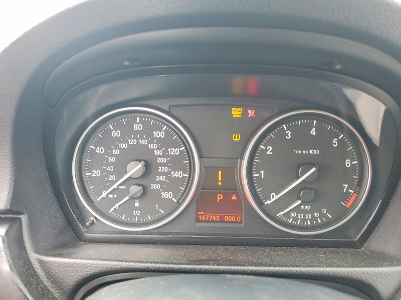 2008 BMW 3er VIN WBAVC53528FZ89474 COPART salvage auction — FRONT END, Ca - Salvage Certificate, sold $500 on 2026-08-03 (photo 9)
