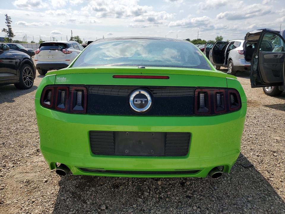 2014 Ford Mustang VIN 1ZVBP8CF8E5245932 COPART salvage auction — FRONT END, Ia - Cert Of Title-Salvage Title, sold $7,100 on 2026-08-19 (photo 6)