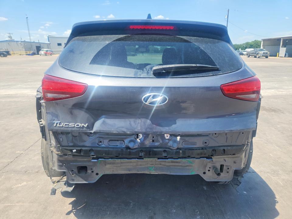 2019 Hyundai Tucson VIN KM8J33A45KU062600 COPART salvage auction — REAR END, Tx - Salvage Vehicle Title, sold $950 on 2026-07-23 (photo 6)