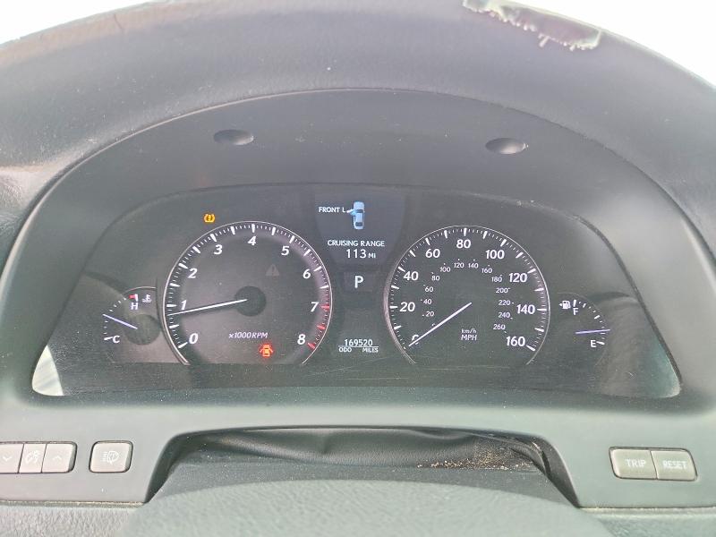 2011 Lexus Ls 460 VIN JTHGL5EF7B5043593 COPART salvage auction — MINOR DENT/SCRATCHES, Tx - Certificate Of Title (P), sold $1,750 on 2026-07-31 (photo 9)