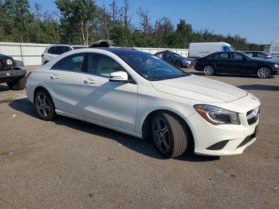 2014 Mercedes-benz Cla-klasse VIN WDDSJ4GB9EN080192 COPART salvage auction — SIDE, Ny - Mv-907A Salvage Certificate, sold $4,300 on 2026-07-22 (photo 4)