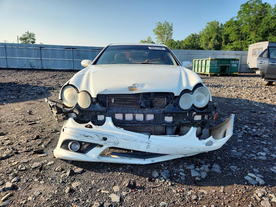 2006 Mercedes-benz Clk-class VIN WDBTJ75J16F168576 COPART salvage auction — FRONT END, NY - MV-907A SALVAGE CERTIFICATE, sold $325 on 2026-07-23 (photo 5)