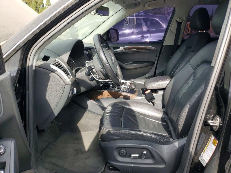 2014 Audi Q5 VIN WA1CFAFP7EA053201 COPART salvage auction — MECHANICAL, Ca - App For Dup Salvage Or Ac, sold $650 on 2026-07-28 (photo 7)