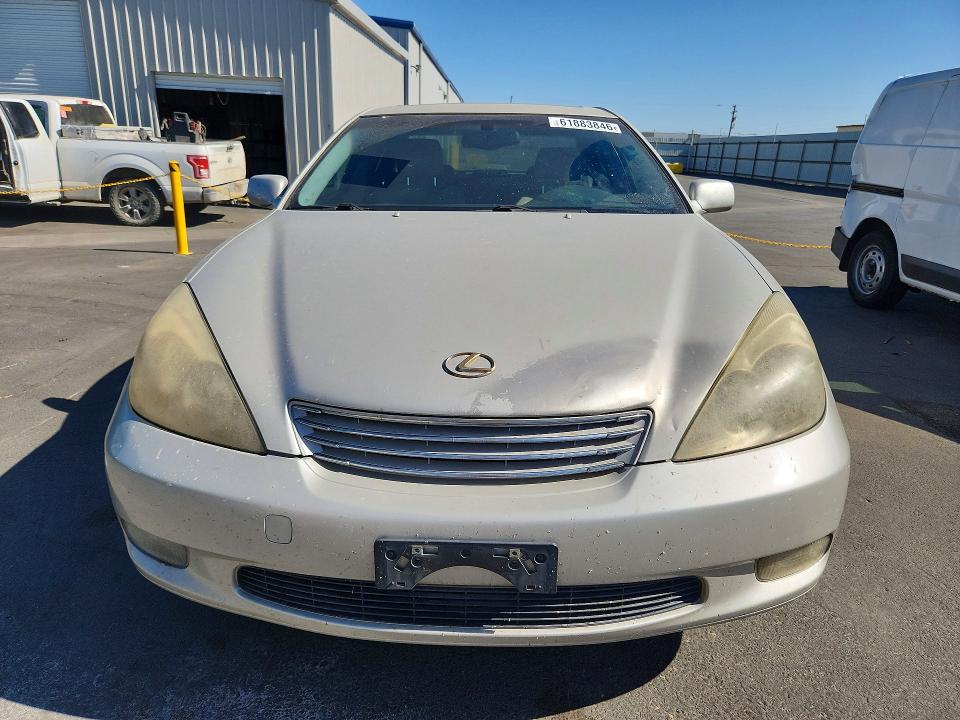 2004 Lexus Es 330 VIN JTHBA30G445045177 COPART salvage auction — REAR END, Ca - Salvage Certificate, sold $400 on 2026-07-27 (photo 5)