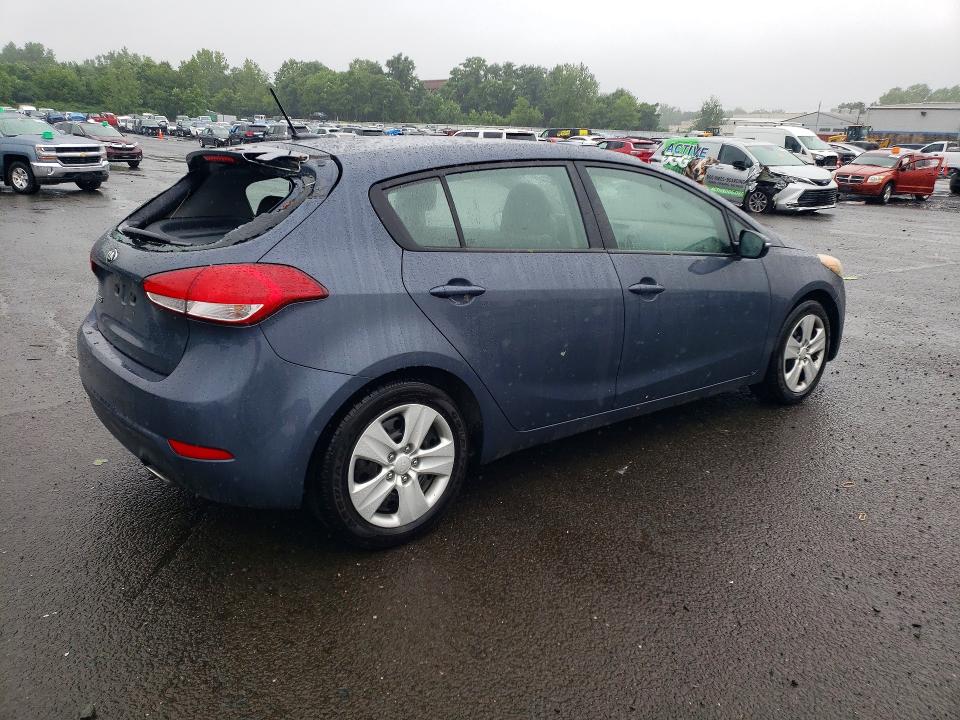 2016 Kia Forte VIN KNAFK5A8XG5622475 COPART salvage auction — ROOF, Ct - Cert Of Title-Parts Only Salva, sold $700 on 2026-07-14 (photo 3)