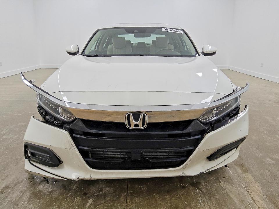 2018 Honda Accord VIN 1HGCV1F58JA178288 COPART salvage auction — FRONT END, Ga - Certificate Of Title, sold $11,700 on 2026-07-30 (photo 5)