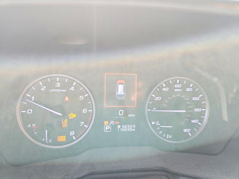 2020 Subaru Outback VIN 4S4BTACCXL3208381 COPART salvage auction — FRONT END, Tx - Certificate Of Title, sold $2,400 on 2026-07-31 (photo 9)