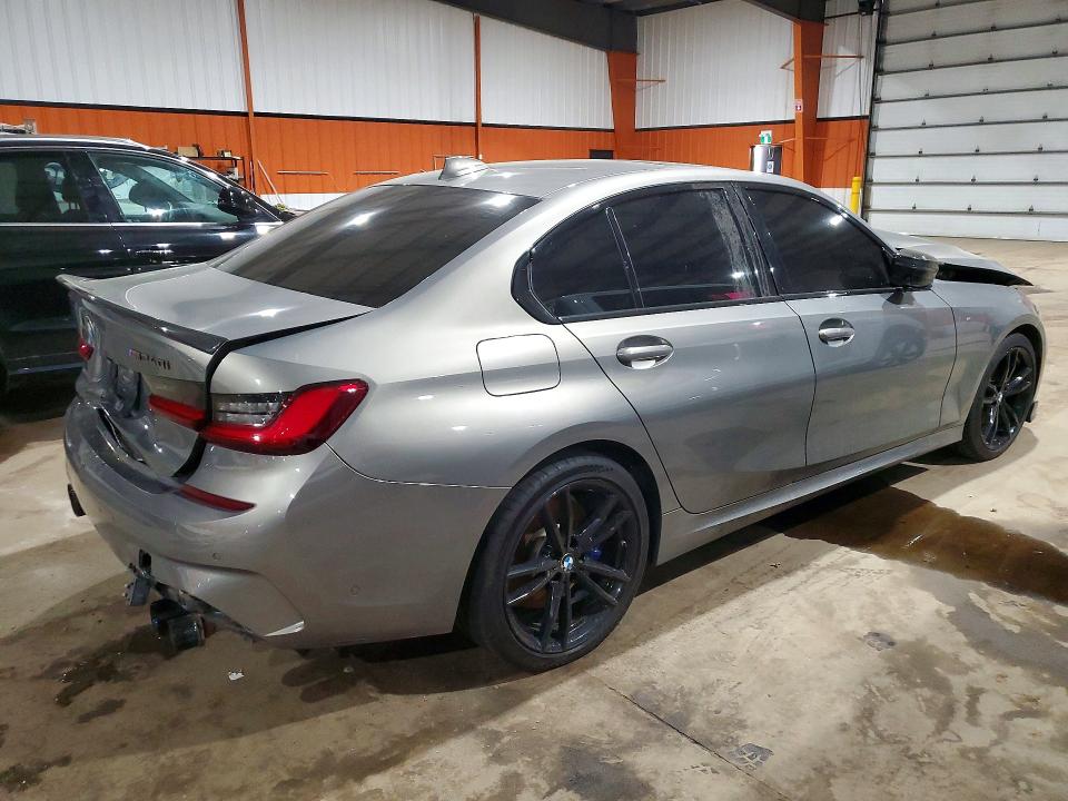 2020 BMW M340i VIN WBA5U9C02LFH67568 COPART salvage auction — BURN, AB - BOS - NONREPAIRABLE, sold $450 on 2026-07-28 (photo 3)