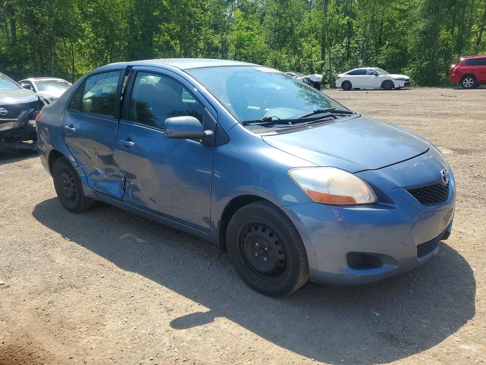 2009 Toyota Yaris VIN JTDBT923491310123 COPART salvage auction — SIDE, On - Permit Salvage, sold $350 on 2026-07-28 (photo 4)
