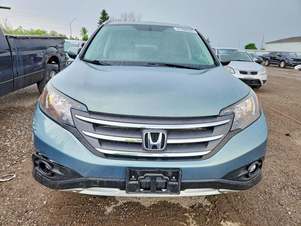 2012 Honda Cr-v VIN 2HKRM4H90CH107949 COPART salvage auction — FRONT END, ON - PERMIT NO BRAND - UNFIT, sold $1,450 on 2026-07-23 (photo 5)