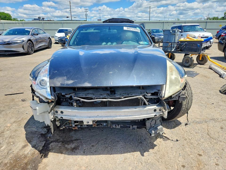 2013 Nissan 370z VIN JN1AZ4EH3DM880922 COPART salvage auction — FRONT END, PA - CERTIFICATE OF SALVAGE, sold $1,500 on 2026-07-24 (photo 5)