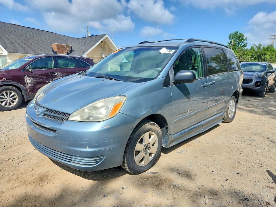 2004 Toyota Sienna VIN 5TDZA23C44S219018 COPART salvage auction — MECHANICAL, Oh - Certificate Of Title, sold $675 on 2026-07-29 (photo 1)