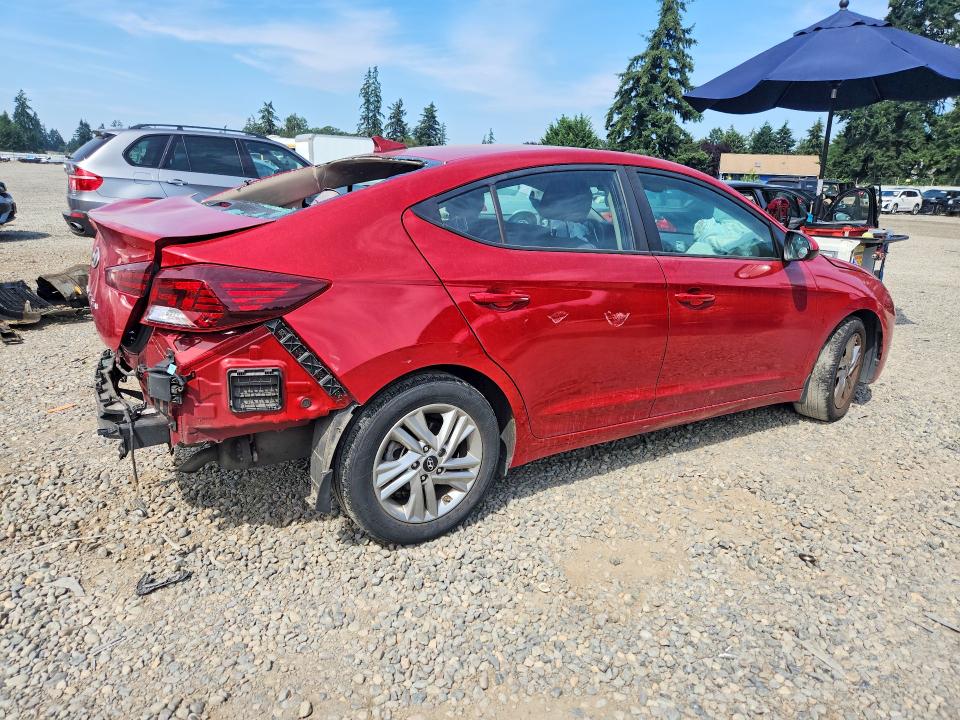 2020 Hyundai Elantra VIN KMHD84LF6LU024152 COPART salvage auction — REAR END, Wa - Bill Of Sale, sold $1,000 on 2026-07-31 (photo 3)