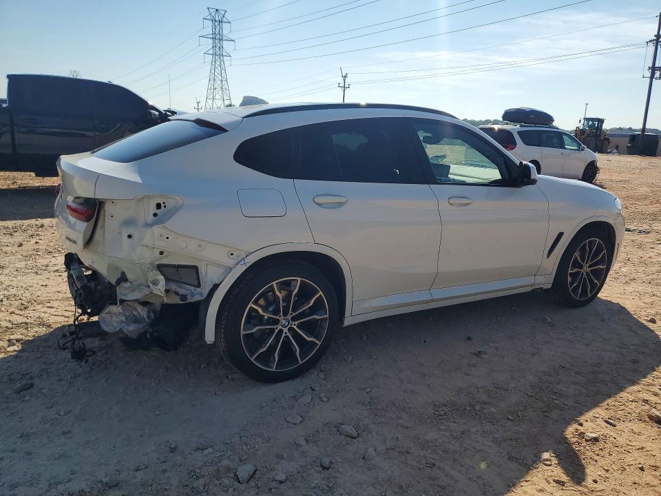 2021 BMW X4 VIN 5UX2V1C08M9H97399 COPART salvage auction — REAR END, Nc - Salvage Certificate Of Title, sold $16,000 on 2026-08-24 (photo 3)