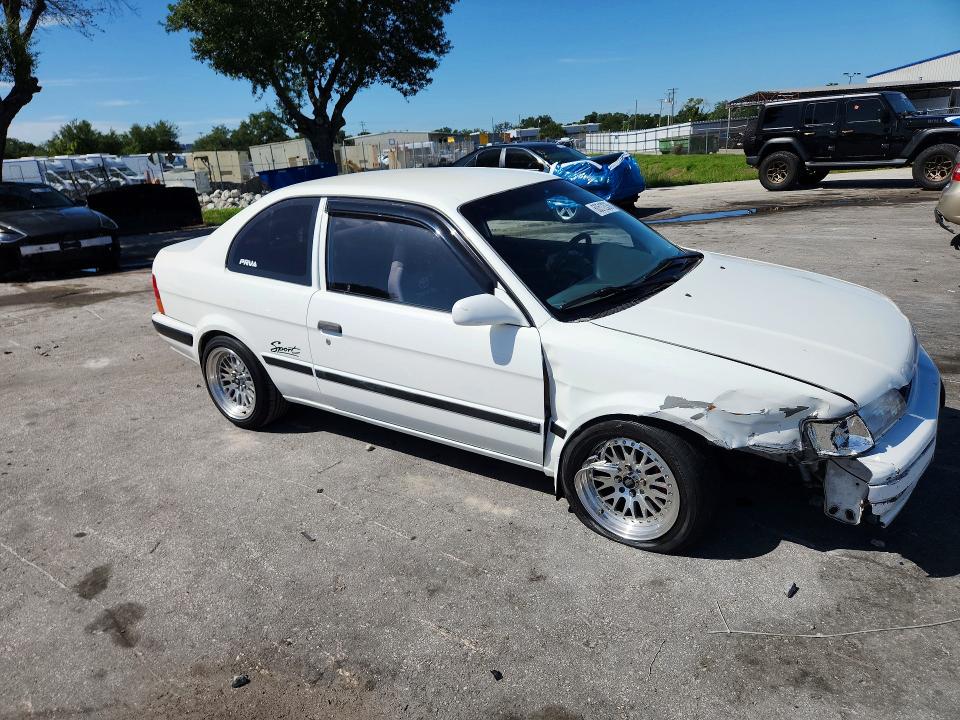 1995 Toyota Tercel VIN JT2EL55D1S0050746 COPART salvage auction — FRONT END, FL - CERT OF TITLE SLVG REBUILDABLE, sold $90 on 2026-07-21 (photo 4)