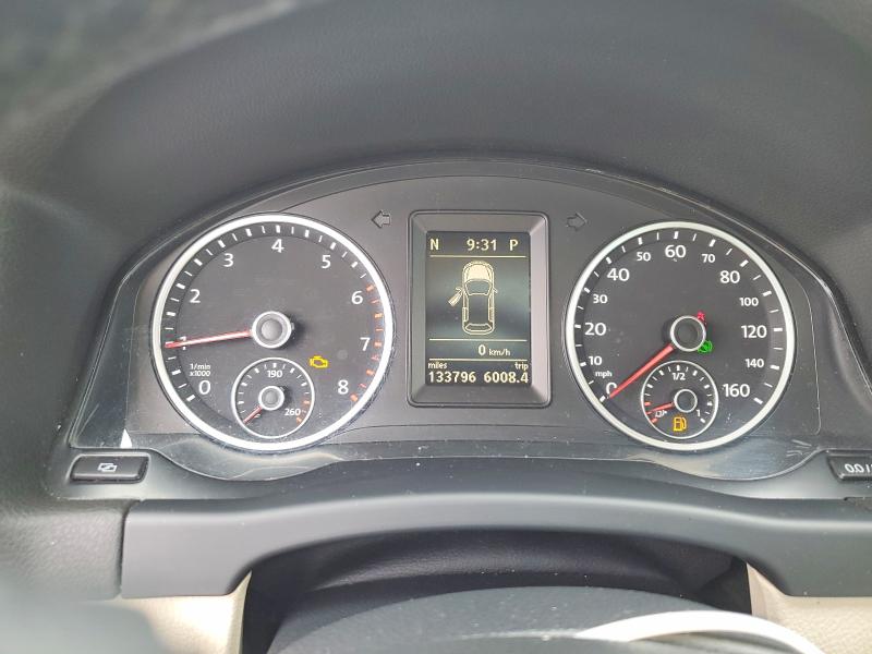 2012 Volkswagen Tiguan VIN WVGBV7AX8CW581906 COPART salvage auction — MINOR DENT/SCRATCHES, Wa - Vehicle Cert Of Ownership-Titl, sold $1,000 on 2026-07-14 (photo 9)