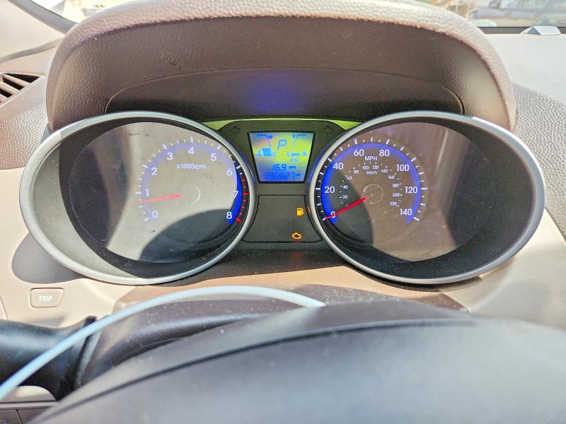 2013 Hyundai Tucson VIN KM8JU3AC7DU560515 COPART salvage auction — FRONT END, Ok - Certificate Of Title, sold $1,750 on 2026-07-09 (photo 9)