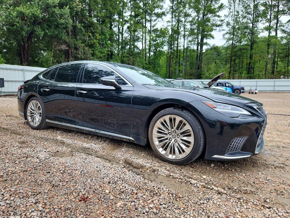 2022 Lexus LS 500 VIN JTHD51FF6N5016572 COPART salvage auction — Rear End, NC - SALVAGE CERTIFICATE OF TITLE, sold $23,000 on 2026-08-21 (photo 4)