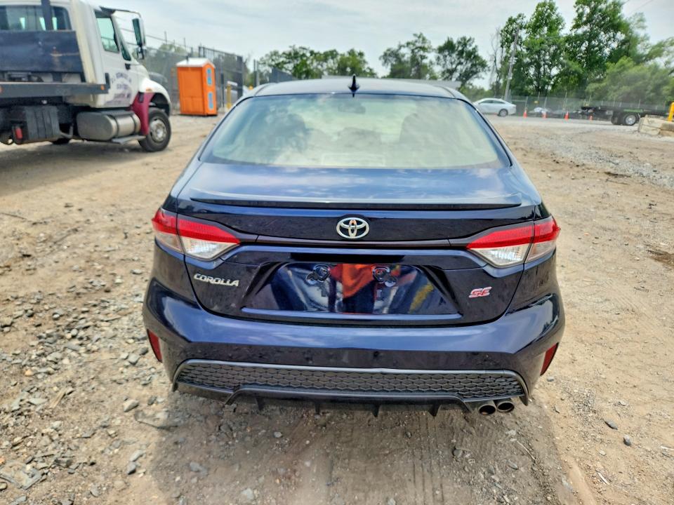 2021 Toyota Corolla VIN JTDS4MCE5MJ070573 COPART salvage auction — MINOR DENT/SCRATCHES, Md - Certificate Of Title, sold $10,000 on 2026-07-31 (photo 6)